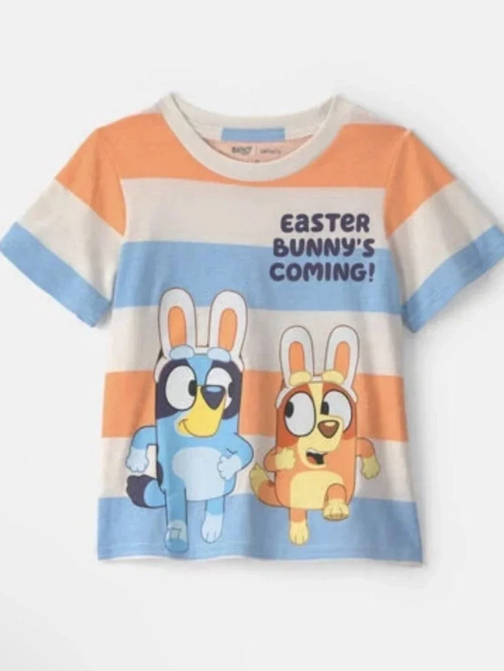 Carter’s Lot Of 3 Easter Toddler T-shirts Size 4T Unisex Bluey Disney Peeps NWT